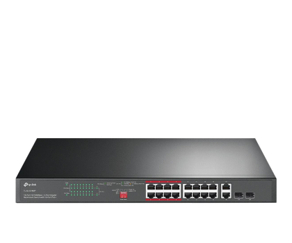 Switch TP-LINK SL1218MP 16xFE PoE+ 2x1Gb 2xSFP TL-SL1218MP